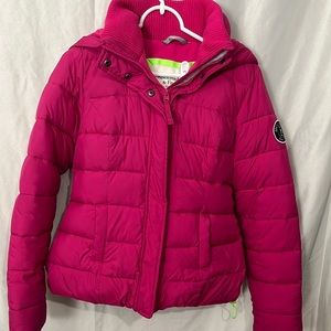 Women’s pink Abercrombie & Fitch winter coat